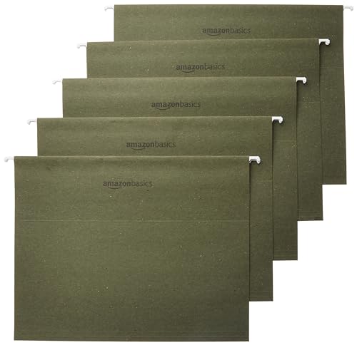 Classic Basics Hanging File Folders with Adjustable Tabs, Essentials