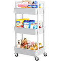 high-quality Pipishell 3 Tier Rolling Cart Organizer, Plastic Essentials