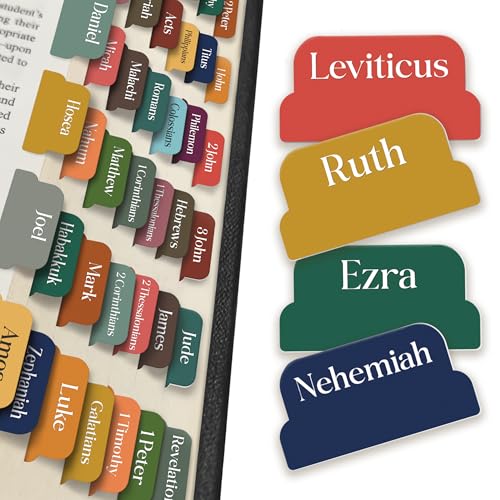 Eco-Friendly 90 Christian Bible Tabs for Women, Men, and Set